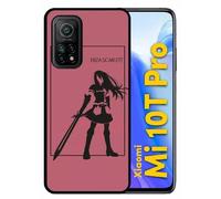 Coque Pour Xiaomi Mi 10t Pro 5g - Fairy Tail Erza Scarlett - Silicone - Noir