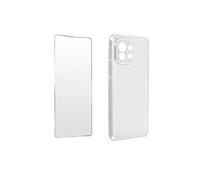 Coque et étui téléphone mobile Avizar Coque pour Xiaomi Mi 11 5G Souple et Film Verre Trempé Dureté 9H Transparent