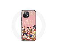 Coque pour Xiaomi Mi 11 Lite Demon slayer merry christmas affiche Anime Manga