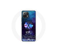 Coque pour Xiaomi Mi 11 Lite Exo Groupe K-pop Logo we are one