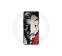 Coque pour Xiaomi Mi 11 Lite La casa de papel Berlin Masque Split
