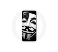 Coque pour Xiaomi Mi 11 Lite Nous Sommes Légion Masque Anonyme