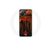 Coque pour Xiaomi Mi 11 Lite Stranger Things Saison 4 Affiche Art Equipages de la Nouvelle Théorie