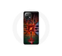Coque pour Xiaomi Mi 11 Lite Stranger Things Saison 4 Affiche Equipages de la Nouvelle Théorie