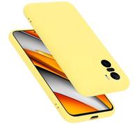 Coque pour Xiaomi Mi 11i / POCO F3 Protection Antichoc en LIQUID YELLOW