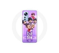 Coque pour Xiaomi Mi 12 / 12X BTS TinyTAN Animation Affiche RM Jin Suga J-Hope Jimin Jungkook Et V