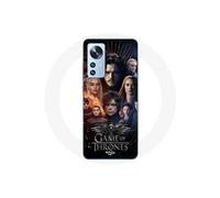 Coque pour Xiaomi Mi 12 / 12X Game of Thrones Saison 8 Le Trône de Fer L'affiche de L'équipage Logo Aigle Gris