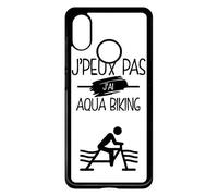 Coque Pour Xiaomi Mi-8 Explorer - J Peux Pas J Ai Aqua Biking 1 - Noir