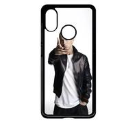 Coque Pour Xiaomi Mi-8 - Hip Hop Rap Us Eminem - Noir