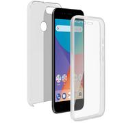 Coque pour Xiaomi Mi A1 Protection Silicone + Arrière Polycarbonate