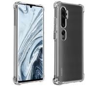 Coque pour Xiaomi Mi Note 10 / 10 Pro Silicone Antichocs Angles renforcés Akashi Transparent