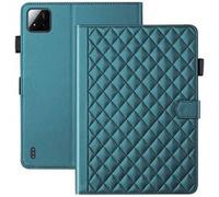 Coque pour Xiaomi Mi Pad 7/ Pad 7 Pro 11.2 Pouces 2024 Business Cuir PU Tablette Étui pour Portafolio Supporto Funzione ZURSANA Vert Vert