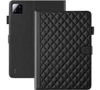 Coque pour Xiaomi Mi Pad 7/ Pad 7 Pro 11.2 Pouces 2024 Business Cuir PU Tablette Étui pour Portafolio Supporto Funzione ZURSANA Noir Noir