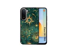 Coque pour Xiaomi POCO C81 PRO - Lune Astro - Multicolore - Semi-rigide
