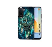 Coque pour Xiaomi POCO C81 PRO motif dreamcatcher arbre de vie Multicolore semi-rigide