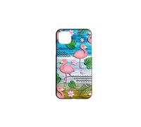 Coque Pour Xiaomi Poco F3 / Mi 11i 5G Flamant Rose Flamingo Concept Art 15
