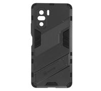 Coque pour Xiaomi Poco F3/Mi 11i Antichoc Béquille Collection Kickstand II Noir