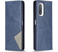 Coque Pour Xiaomi Poco F3/Mi 11i/Redmi K40/K40 Pro, Housse Portefeuille En Cuir Etui Avec Tpu Silicone Bumper Antichoc Magnétique Flip Case, Porte Cartes Avec Fonction Support Cove[Hou993404]
