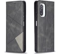 Coque Pour Xiaomi Poco F3/Mi 11i/Redmi K40/K40 Pro, Housse Portefeuille En Cuir Etui Avec Tpu Silicone Bumper Antichoc Magnétique Flip Case, Porte Cartes Avec Fonction Support Cove[Hou993231]