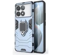 Coque pour Xiaomi Poco F6 Pro 5G / Redmi K70 5G / K70 Pro 5G / K70S - housse etui rigide anti choc + verre trempe - BLEU FONCE