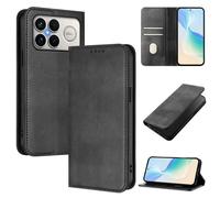 Coque pour Xiaomi Poco F8 Ultra 6.9"", Etui avec [RFID Blocage], Housse en Cuir PU Portefeuille Rabat Clapet Porte Carte -Noir PT15