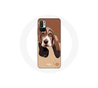 Coque pour Xiaomi Poco M3 Pro Basset Hound chien visage