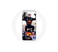 Coque pour Xiaomi Poco M3 Pro Formule 1 Max Verstappen Pilote automobile F1 noir rouge et jaune