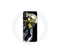 Coque pour Xiaomi Poco M3 Pro Valentino Rossi Numéro 46 Pilote de vitesse moto