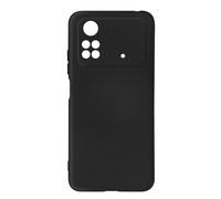 Coque pour Xiaomi Poco M4 Pro 4G Semi-rigide Soft-touch Fine noir