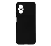 Coque de protection AVIZAR pour Xiaomi Poco M5 - Semi-rigide - Fine - Noir