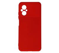 Coque pour Xiaomi Poco M5 Semi-rigide Soft-touch Fine rouge