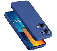 Coque pour Xiaomi Poco M6 Pro Protection Antichoc en LIQUID BLUE