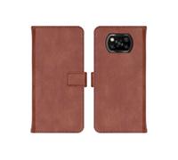 imoshion imoshion Étui de télephone portefeuille Xiaomi Poco X3 (Pro) Marron Marron