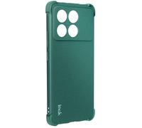 Coque pour Xiaomi Poco X6 Pro Souple Coins Renforcés Caméra Protégée Vert foncé