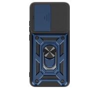 Avizar Coque pour Xiaomi Poco X7 Pro – Bague magnétique, protection caméra – Bleu