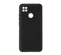 Coque pour Xiaomi Redmi 10A Silicone Semi-rigide Soft-touch Fine Noir