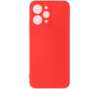 Coque pour Xiaomi Redmi 12 Semi-rigide Soft-touch Fast Cover Rouge