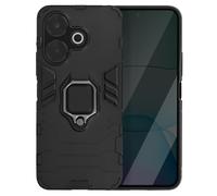 Coque pour Xiaomi Redmi 13 Anneau Support Antichoc Noir