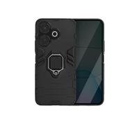 Coque pour Xiaomi Redmi 13 Anneau Support Antichoc Noir