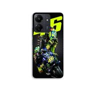 Coque Pour Xiaomi Redmi 13C 4g 46 Valentino Rossi Logo Motogp monster Maniacase