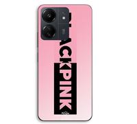 Coque Pour Xiaomi Redmi 13C 4g Blackpink logo rose et noir Maniacase