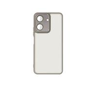 Coque pour Xiaomi Redmi 13C Dos Rigide Fumé Bloc Caméra Protégé Gris clair