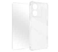 Coque Pour Xiaomi Redmi 13c Et Poco C65 Antichoc + Verre Trempé 9h Transparent