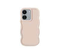Coque pour Xiaomi Redmi 13C et Poco C65 Silicone Antichoc série Candy Beige