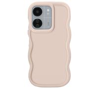 Coque pour Xiaomi Redmi 13C et Poco C65 Silicone Antichoc série Candy Beige