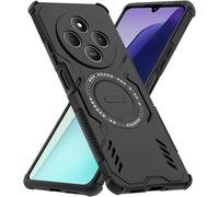 Coque Pour Xiaomi Redmi 14c 4g Dissipation De La Chaleur Coque, Mate Antichoc Anti-Chut Hybride Tpu Et Pc Housse Avec Magnetique Pour Xiaomi Redmi 14c 4g Étui, Noir