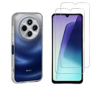 Coque Pour Xiaomi Redmi 14c Et 2 Verres Trempé Film Protection Ecran Phonillico®