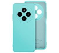 Coque pour Xiaomi Redmi 14C Semi-rigide Soft-touch Anti-traces Turquoise