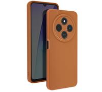 Coque pour Xiaomi Redmi 14C Silicone Mat Bloc Caméra Protégé Marron