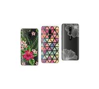 Coque Pour Xiaomi Redmi 8 / 8A - 3 coques fantaisie gel souple résistant de qualité